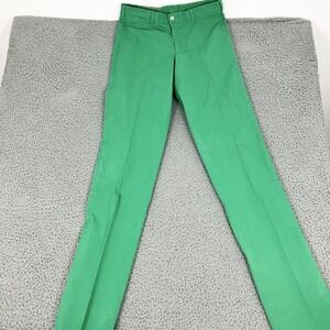 Bills Khakis Pants Mens 34x38 Green Model 2 Plain Front Classic Fit Made USA